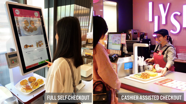 Viscovery's visual checkout solution can cater to different needs: self-checkout or cashier-assisted checkout system.