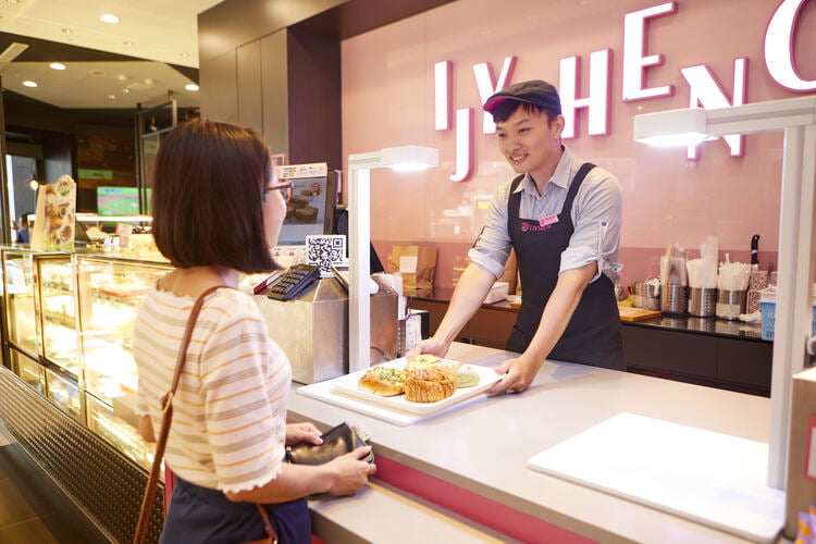 Viscovery deployed AI-enabled bakery visual checkout system in I JY SHENG flagship store.