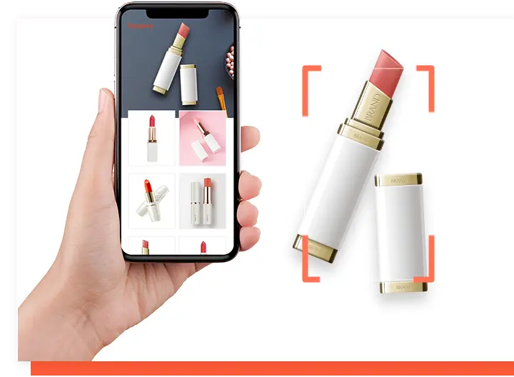 With Viscovery Visual Search, shoppers can quickly find lipsticks with the same or similar color shades by simply uploading a photo of the lipstick.